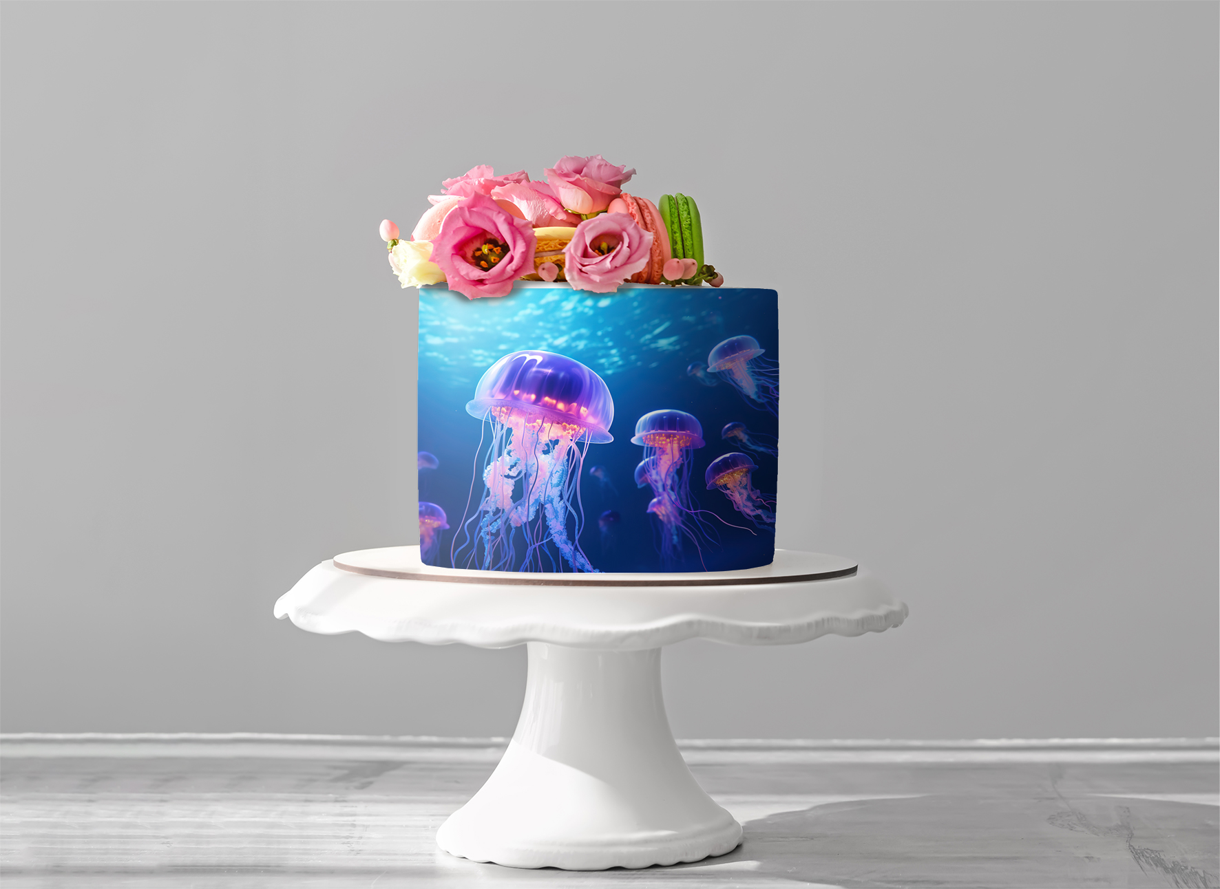 Deko Fondant Qualle
