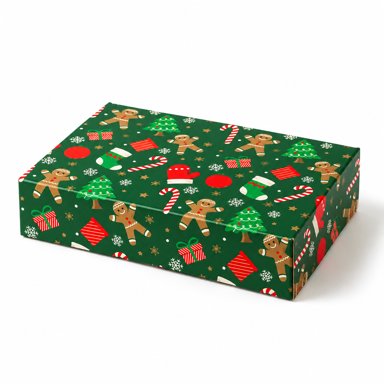 Gebäckbox Gingerbread – 23,5 × 16 × 5 cm