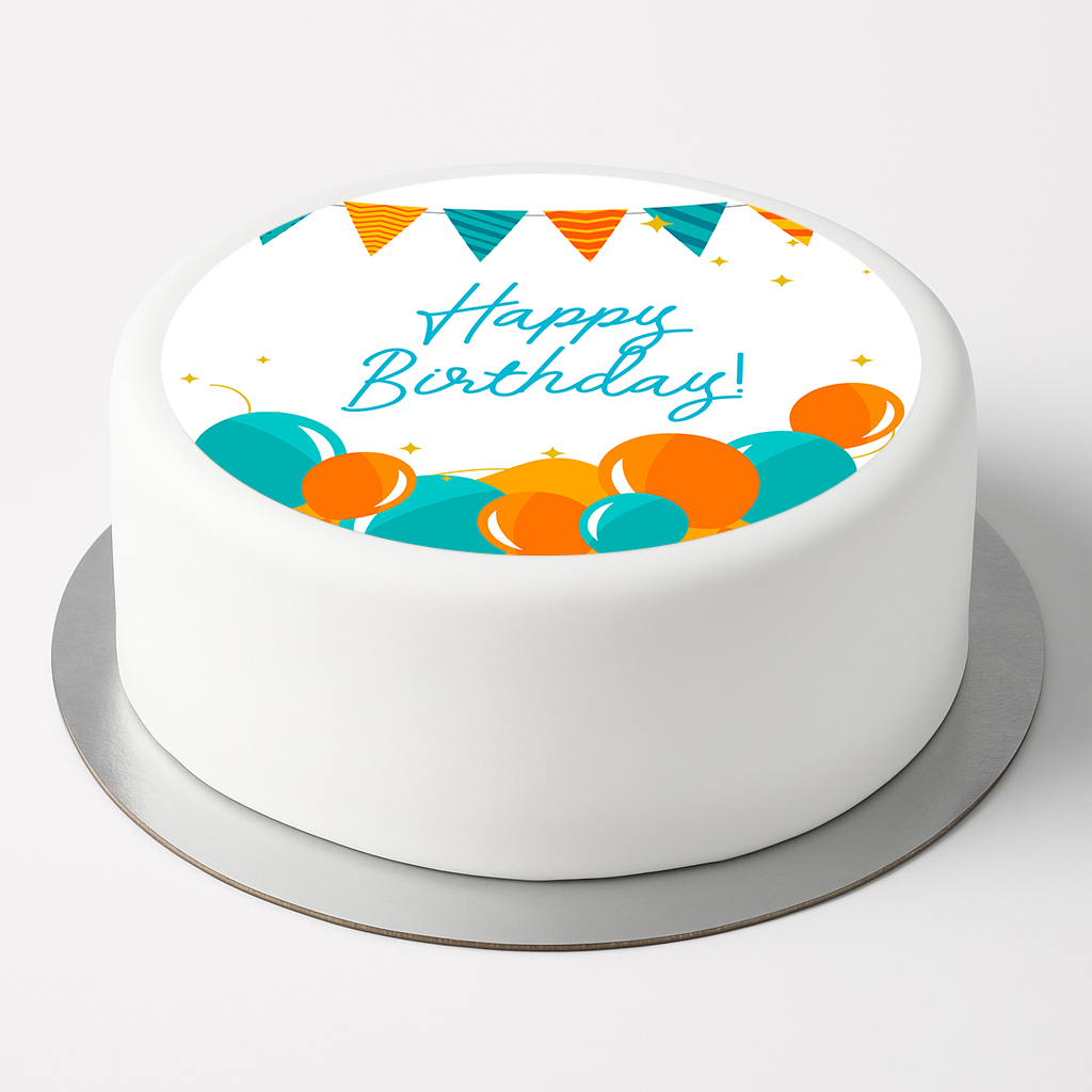 Tortenaufleger Happy Birthday Tortenaufleger Happy Birthday