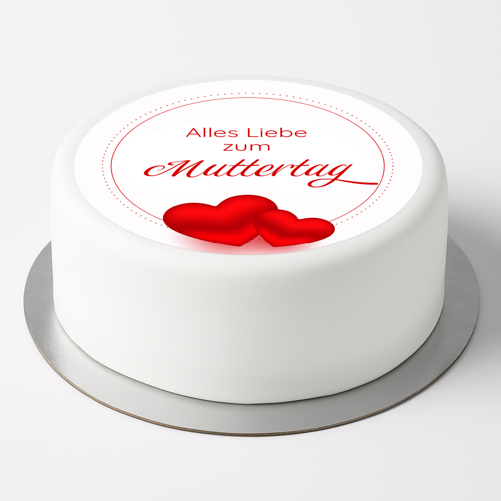 Tortenaufleger Muttertag  