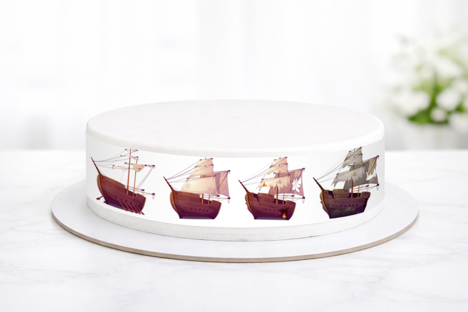 Tortenband Pirat