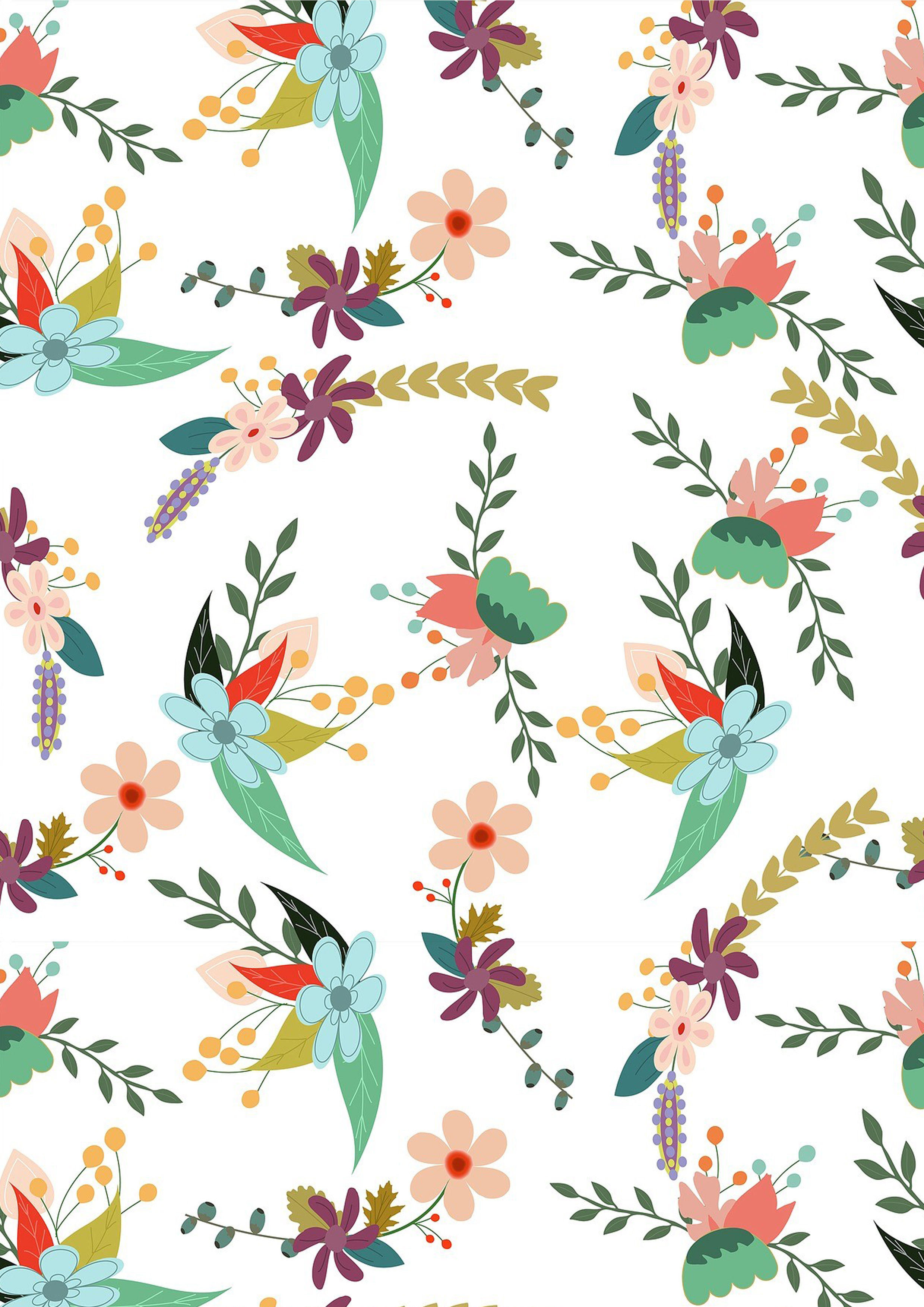 Wafer Paper / Oblatenpapier floral
