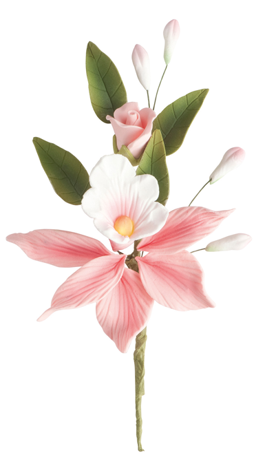 Orchideen-Bouquet Pink (Ø 11 cm)