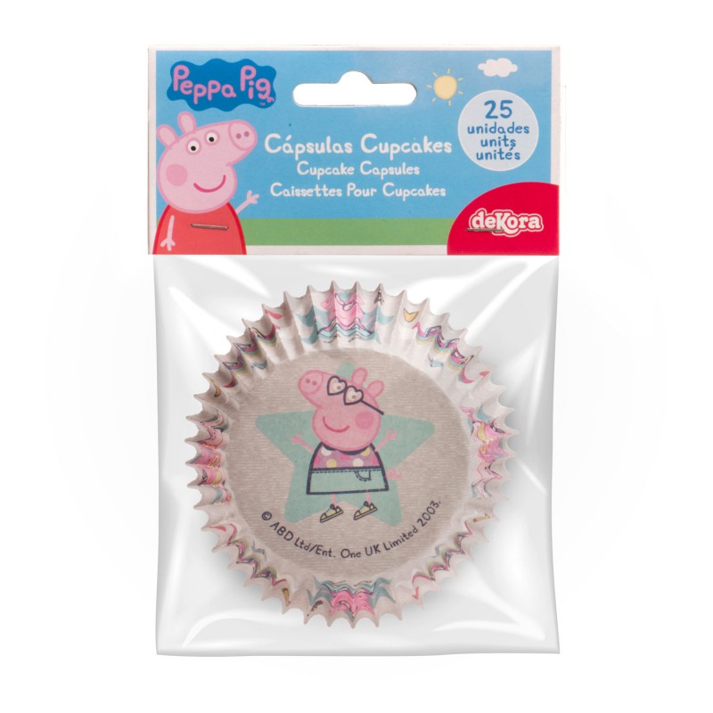 Cupcake Papier Förmchen Peppa Wutz | Ø 5 cmCupcake Papier Förmchen Peppa Wutz | Ø 5 cm