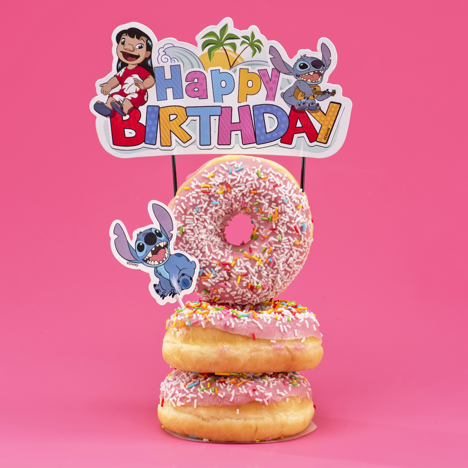 Cake Topper „Stitch“ – 17,5 cm Papier-Tortenstecker Cake Topper „Stitch“ – 17,5 cm Papier-Tortenstecker