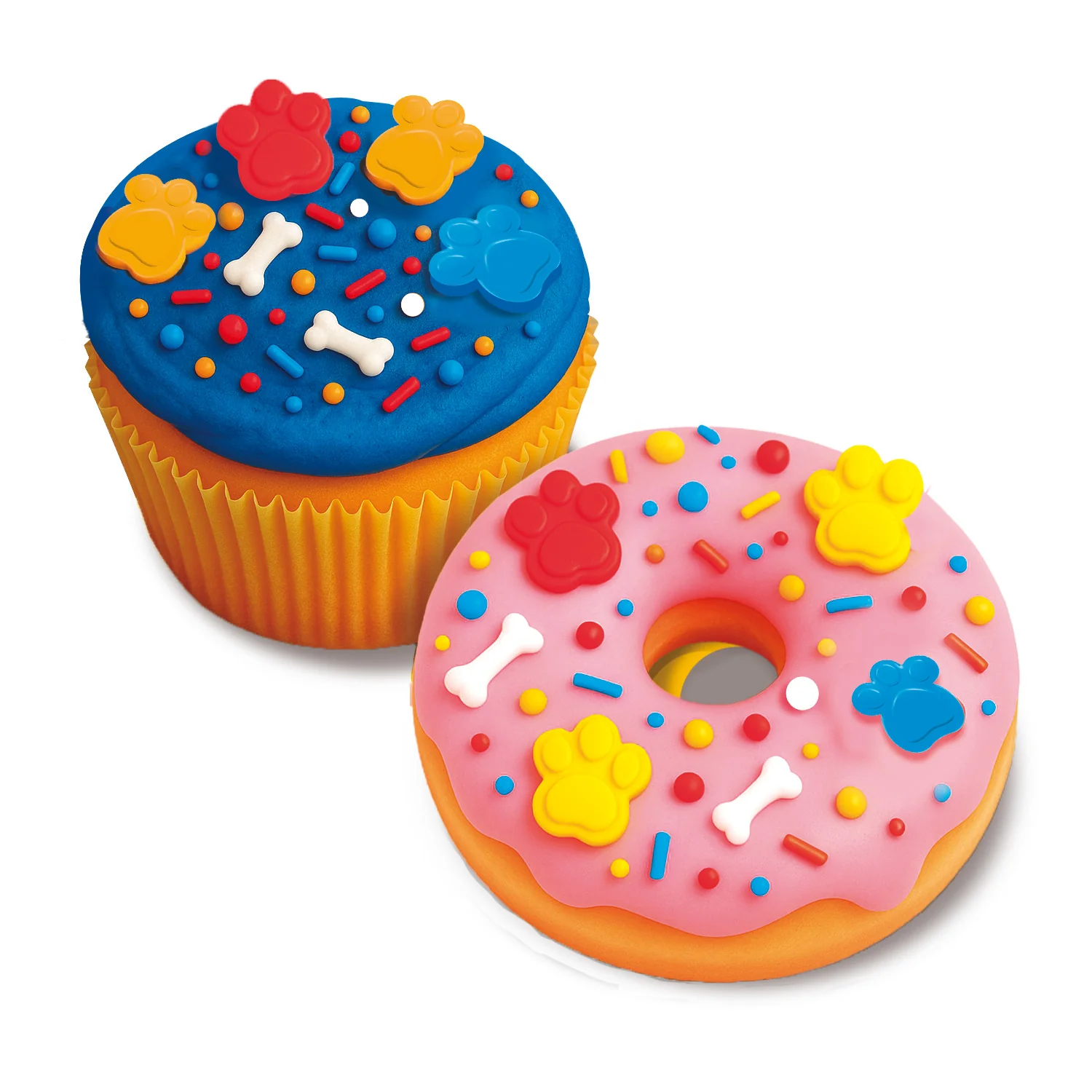 Paw Patrol Streusel Mix 70 g – 3-fach Zuckerdekor für Torten & Cupcakes