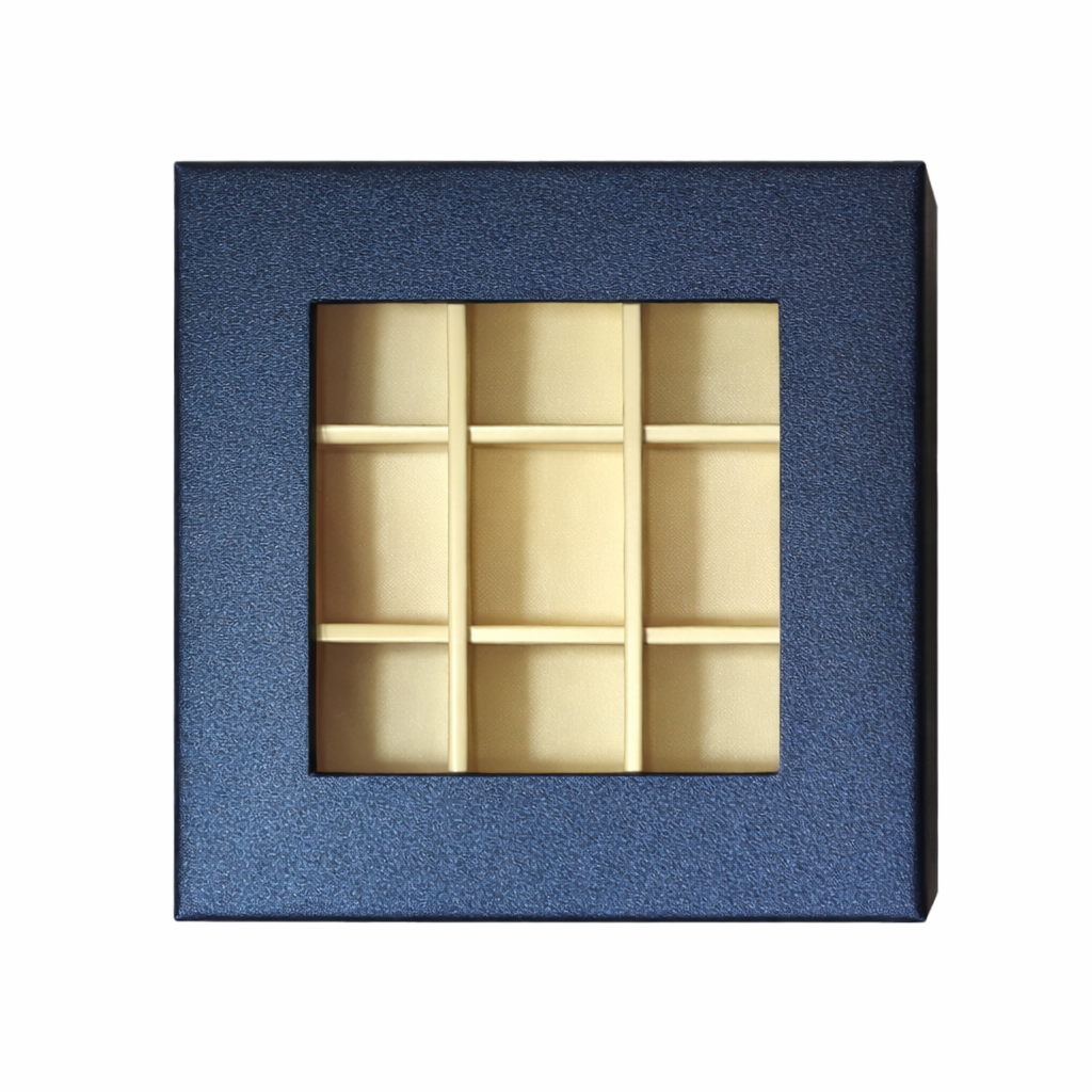 Pralinen Schachtel  Trüffelverpackung für 9Trüffel 