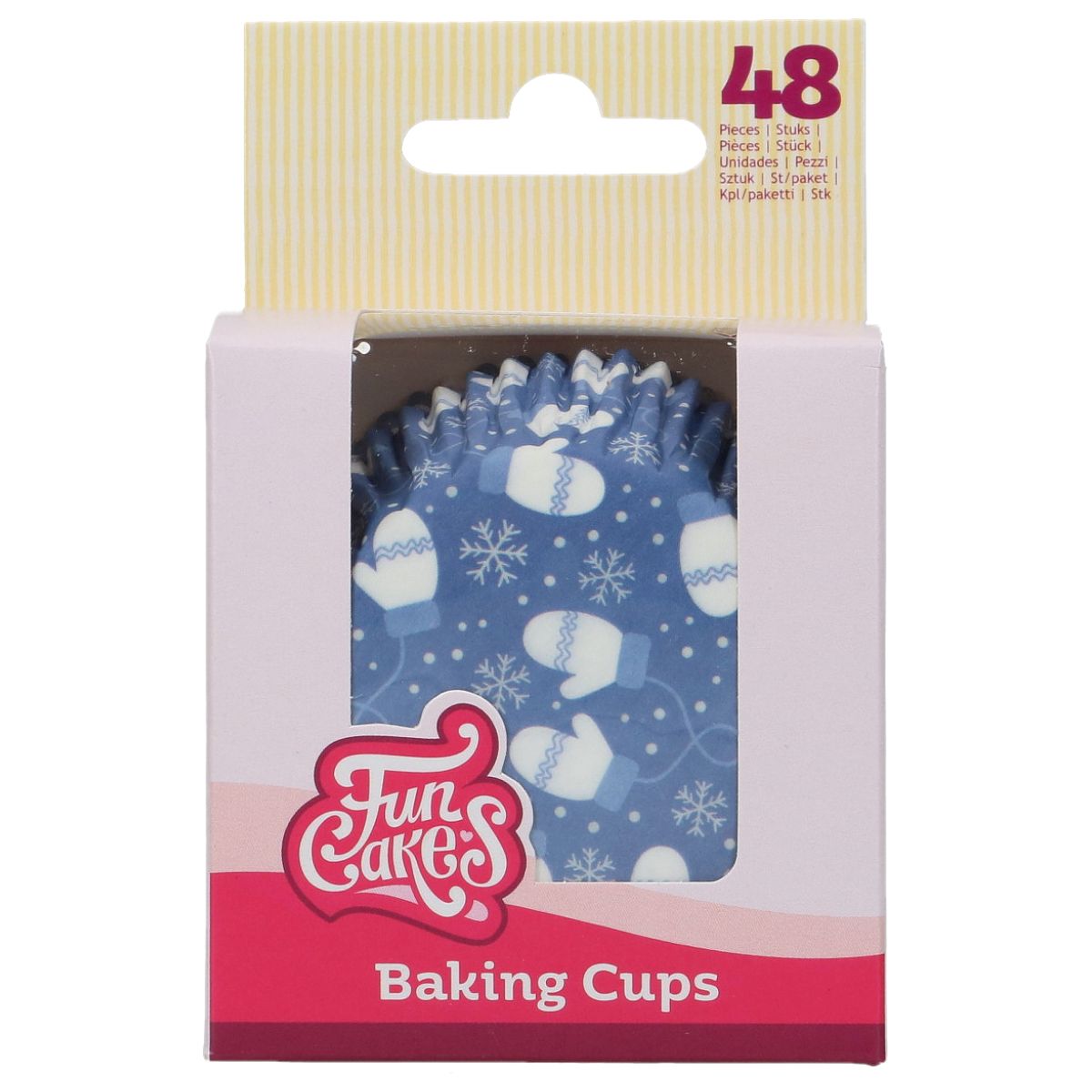 Muffinförmchen „Cozy Winter“ – 48 Stück