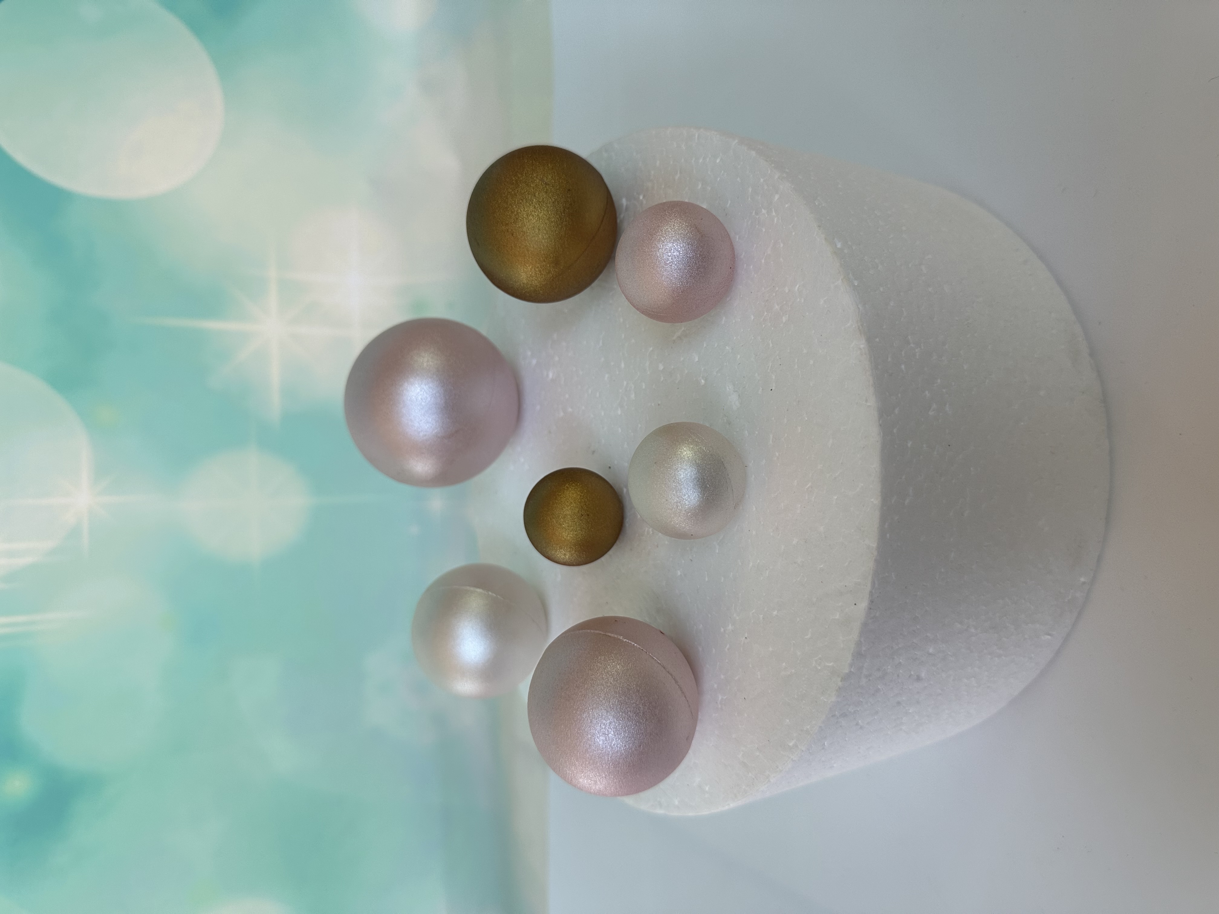 Schokokugeln Metallic Pastel XXL 