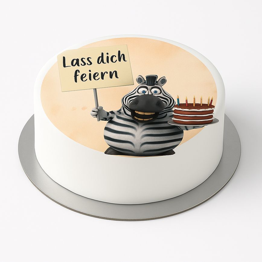 Tortenaufleger Geburtstag 