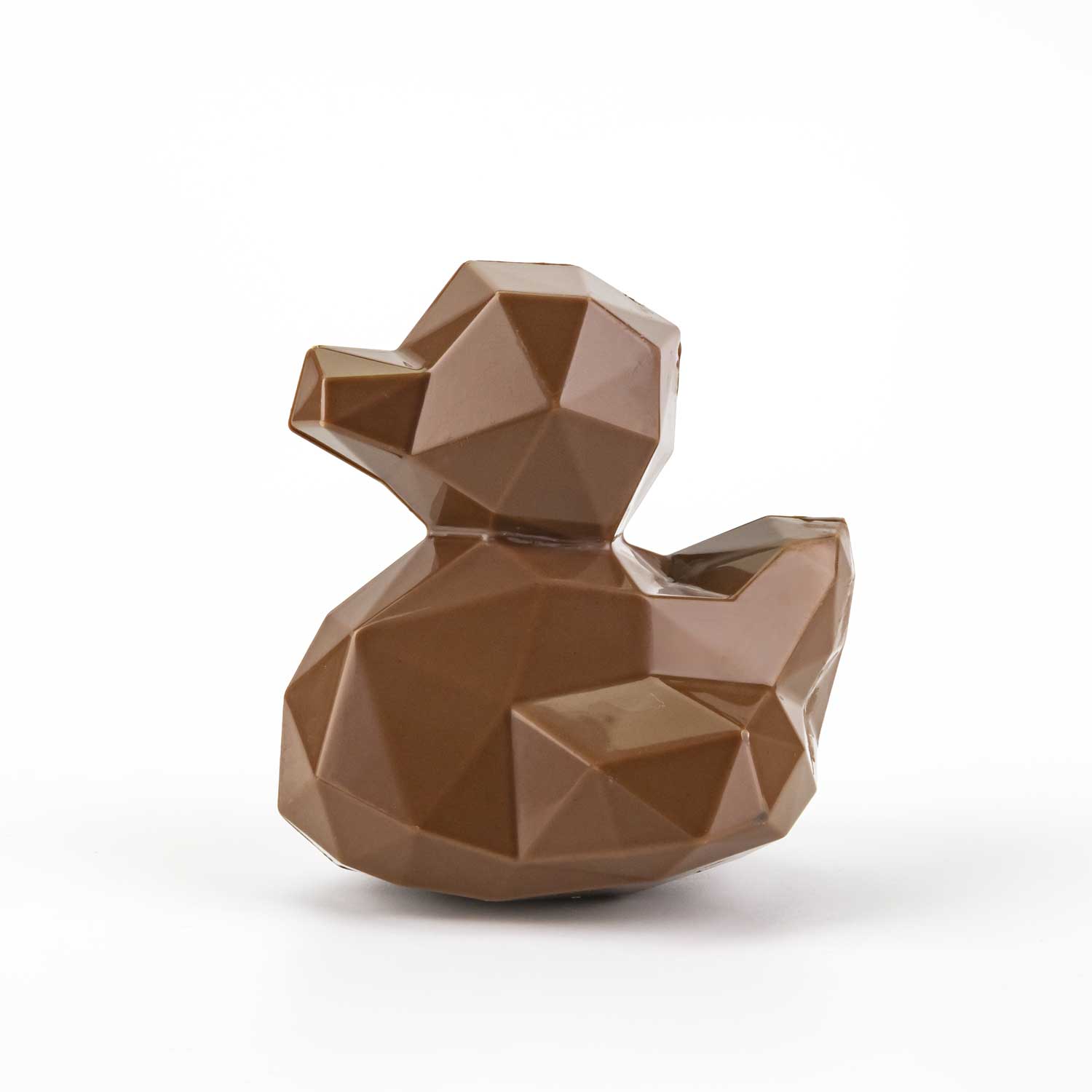 Martellato Ducky – Schokoladenform Ente, modernes Diamant-Design für Ostern (2 Stück)