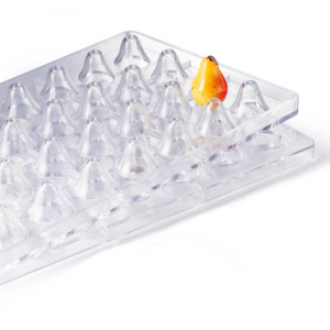 Pralinengussform Birne 3D