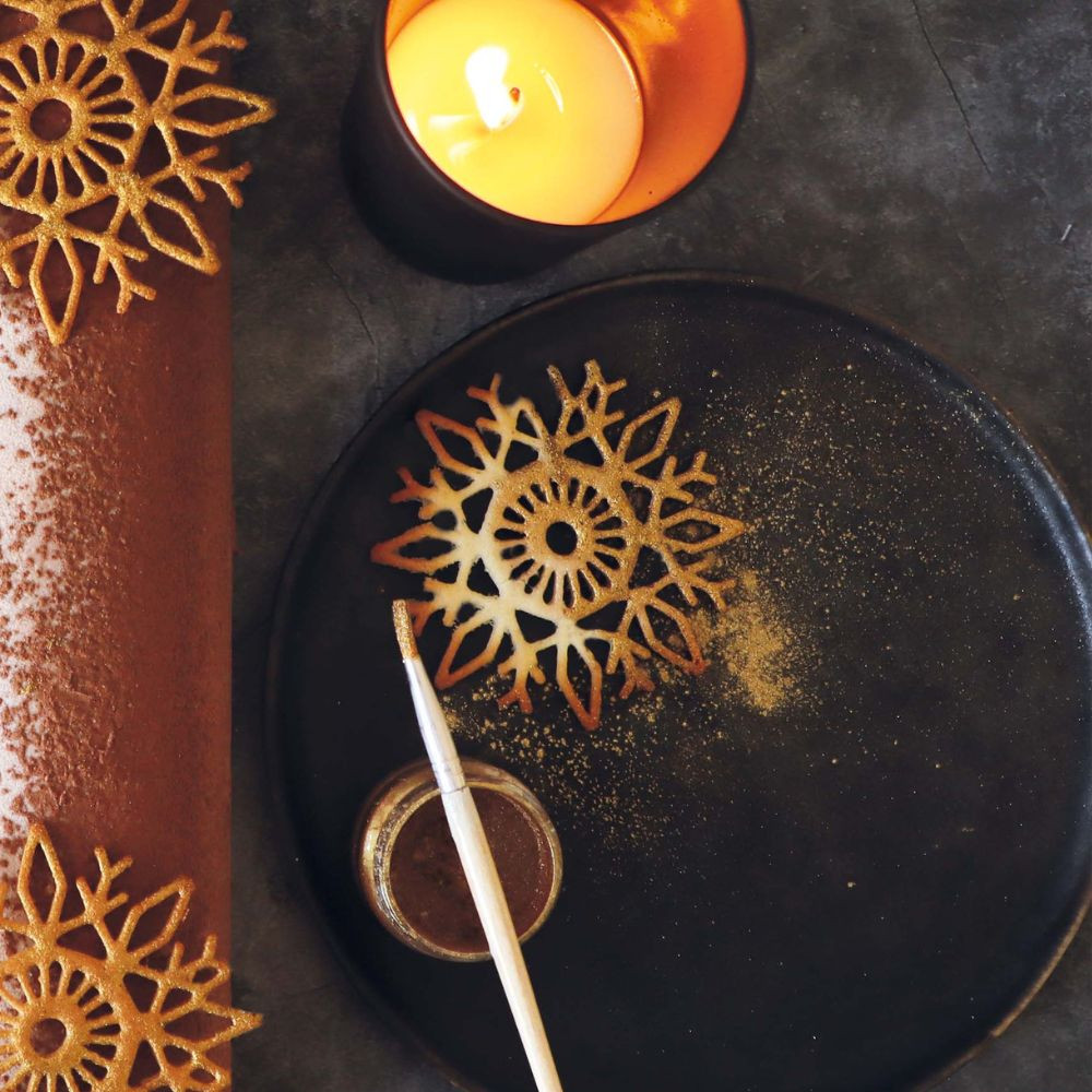 Hippenmatte Silikonform Weihnachten 