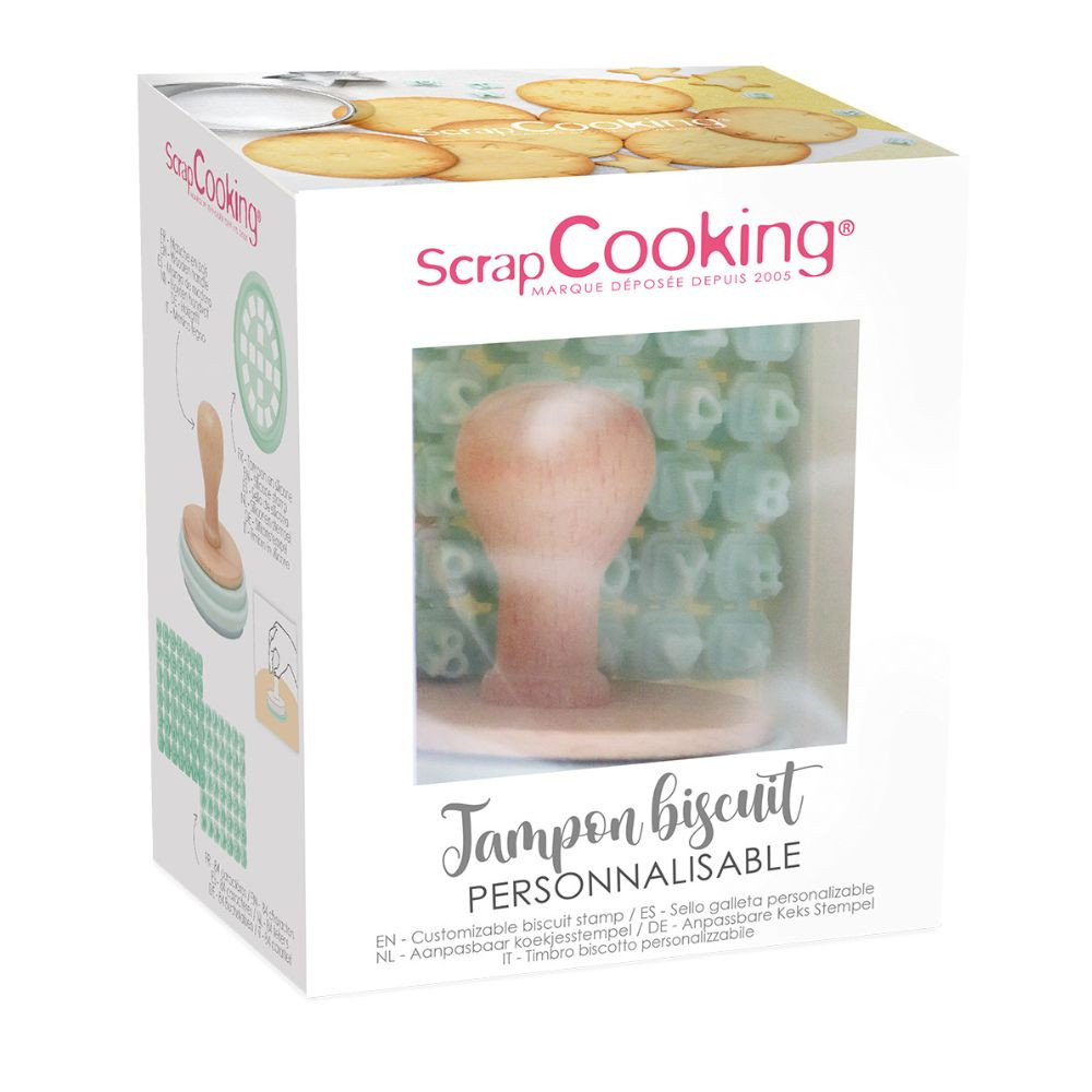 Personalisierbarer Keksstempel – für Namen, Botschaften & Anlässe