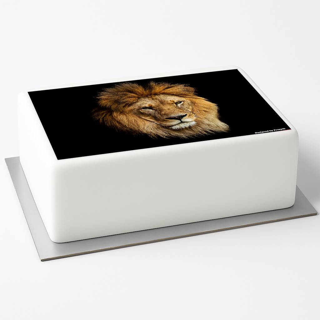 Tortenaufleger Löwe