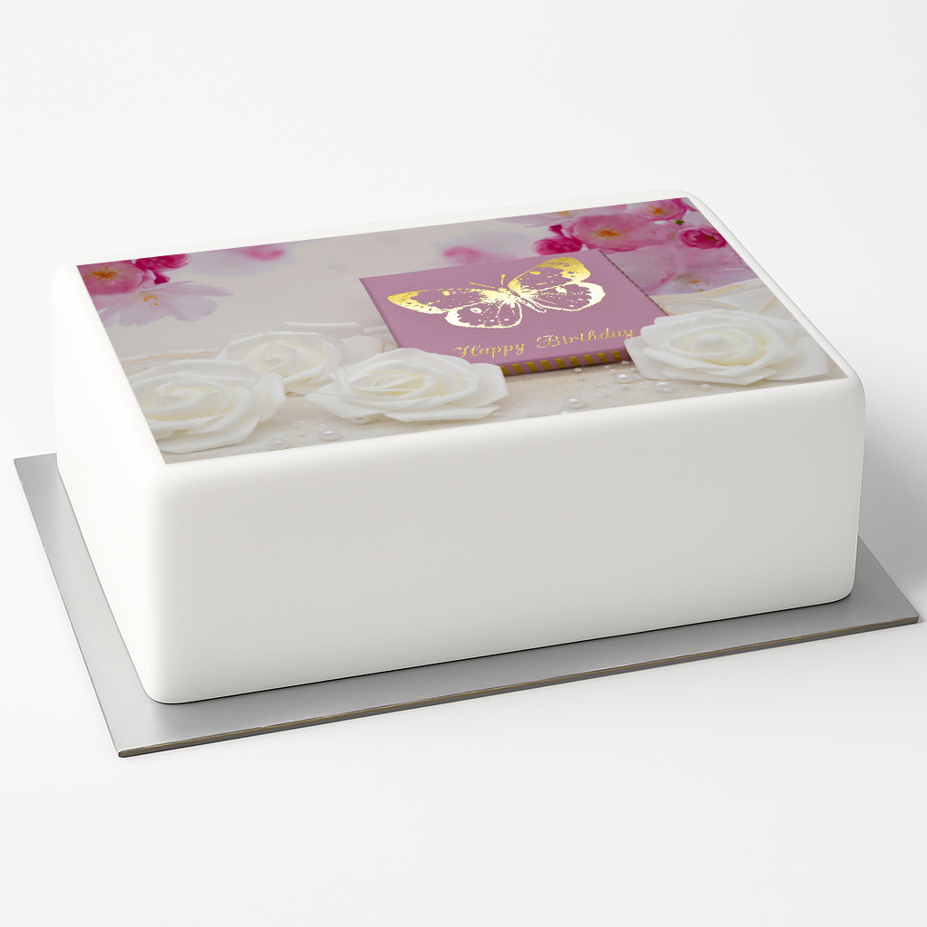 Tortenaufleger Happy Birthday