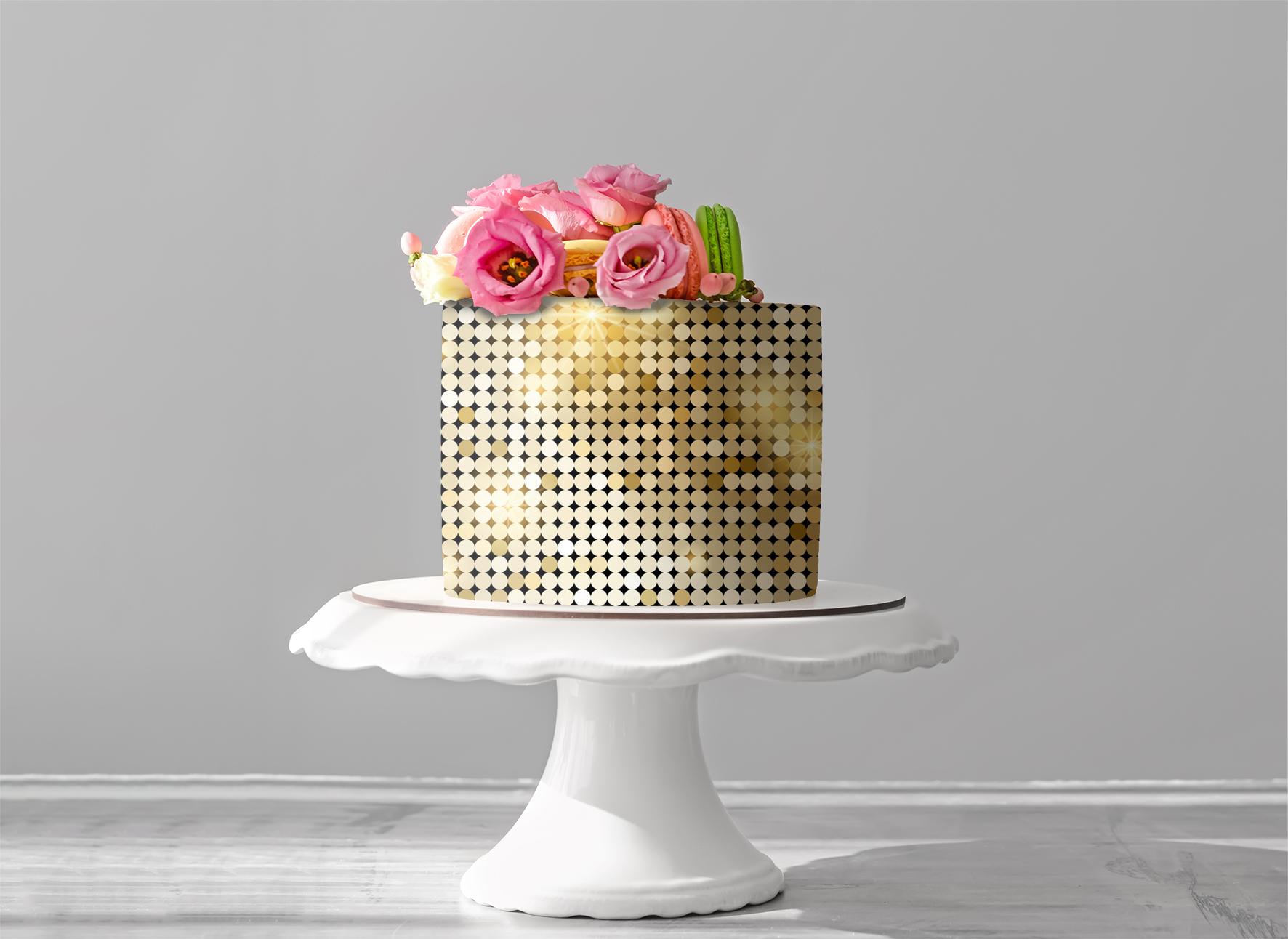 Deko Fondant gold