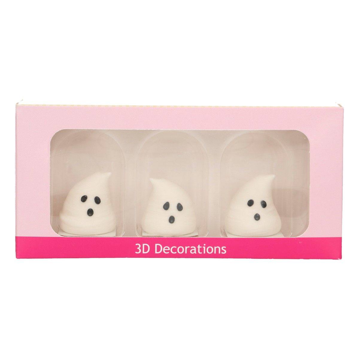 Zuckerdekoration 3D Geister