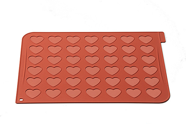 H270-Silikomart-Herz-Macarons-Matte_2 Silikomart Silikonmatte Macaron Herzen Mac03