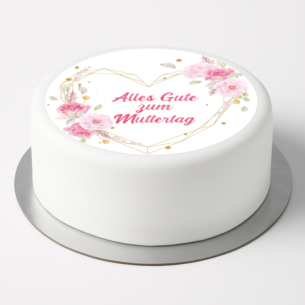Tortenaufleger Muttertag