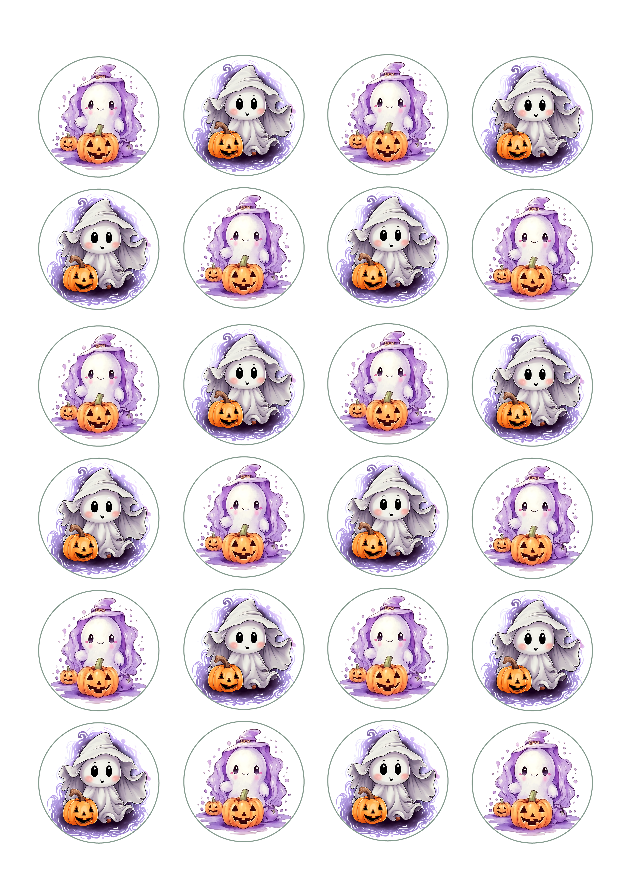 Muffinaufleger Halloween