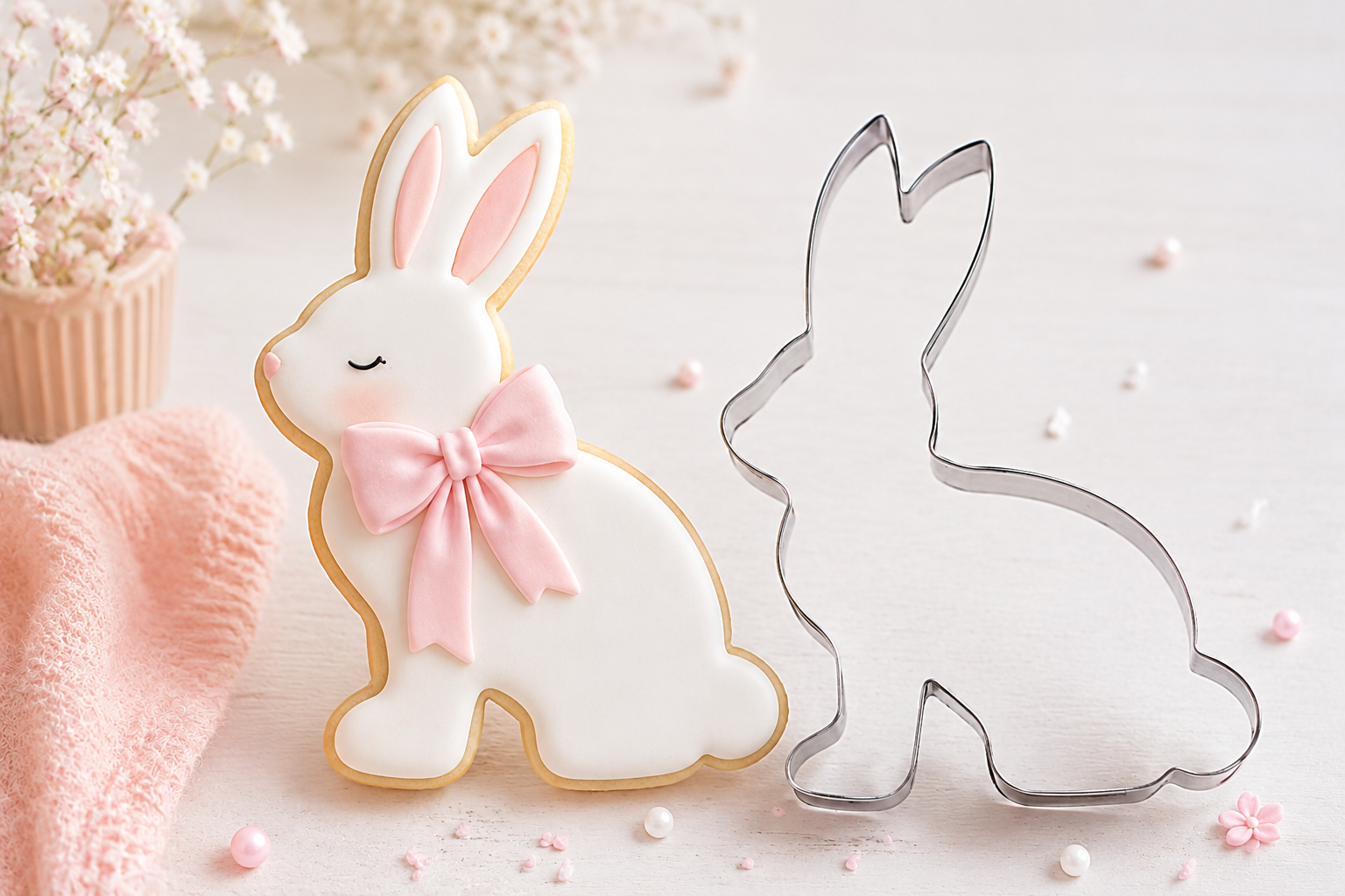 XXL-Ausstecher Hase sitzend – 14 cm  O2