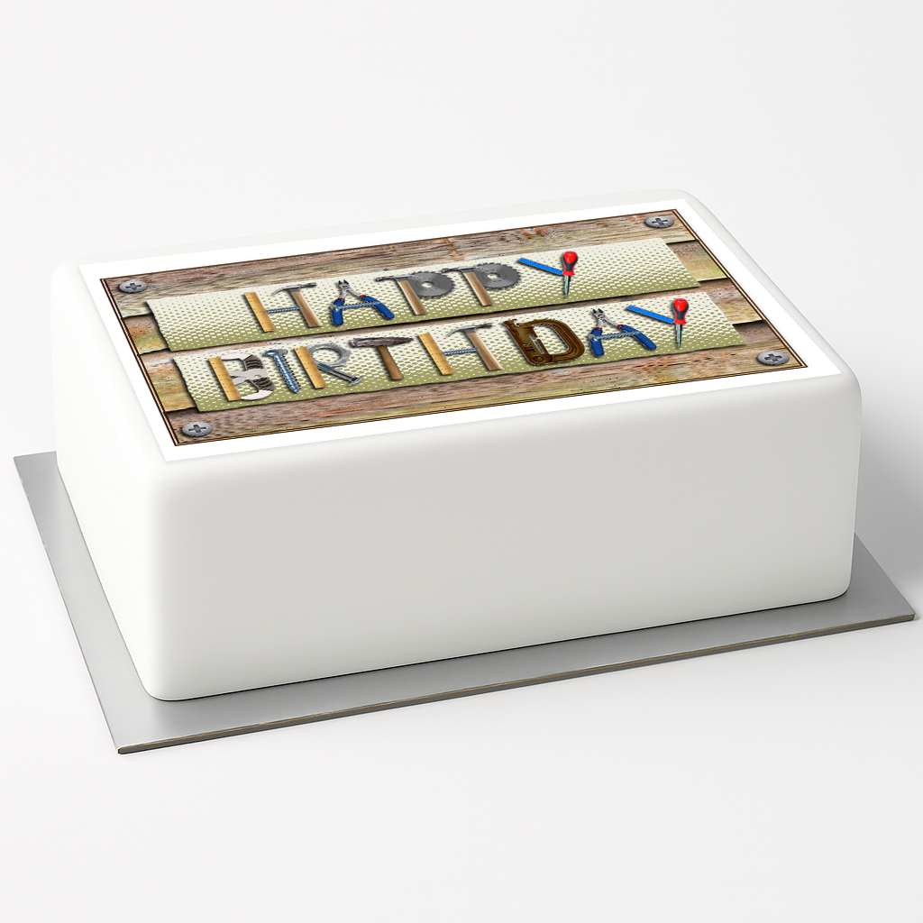 Tortenaufleger Happy Birthday 