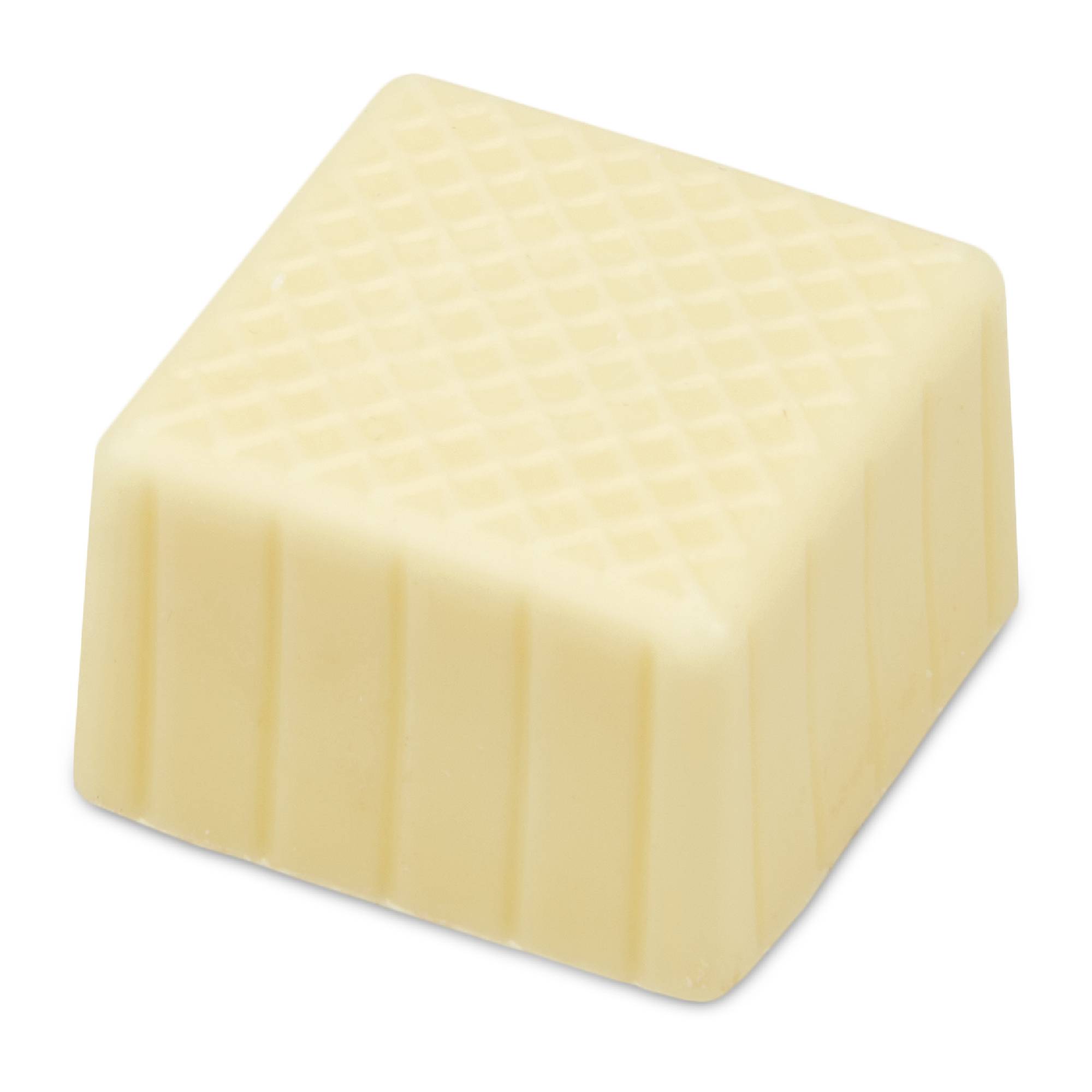Pralinen-Hohlkörper – Carree – Weiße Schokolade – 63 Stück