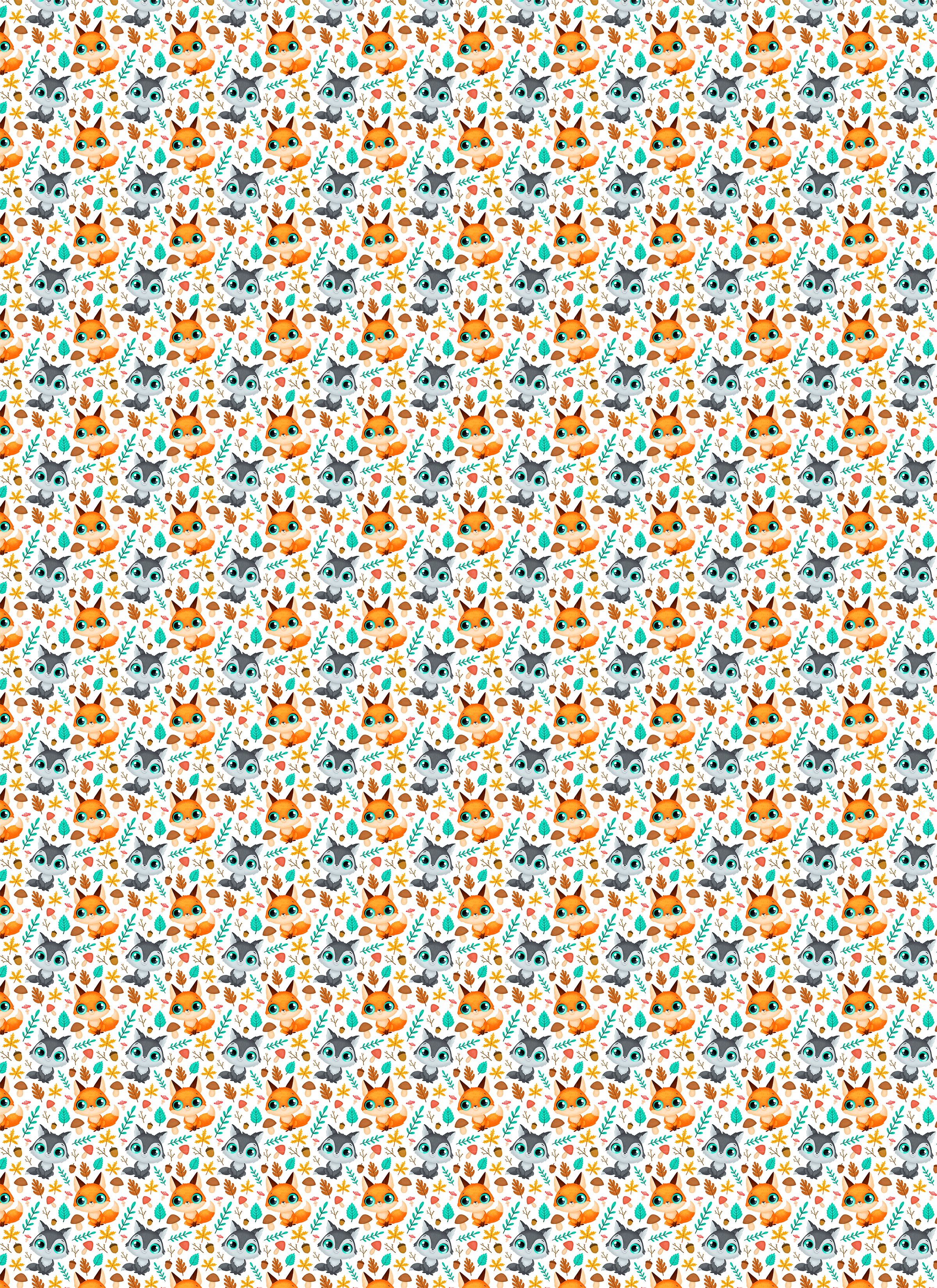 Schokoladen/Kekse/Mürbteig Transferfolie Fuchs 