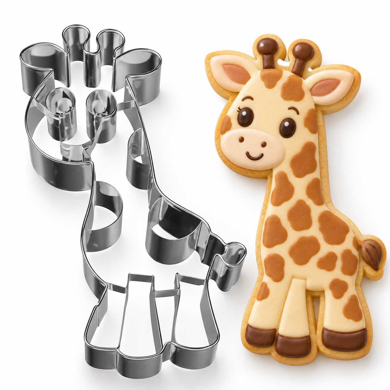 Ausstechform Giraffe 11 cm – mit Innenprägung