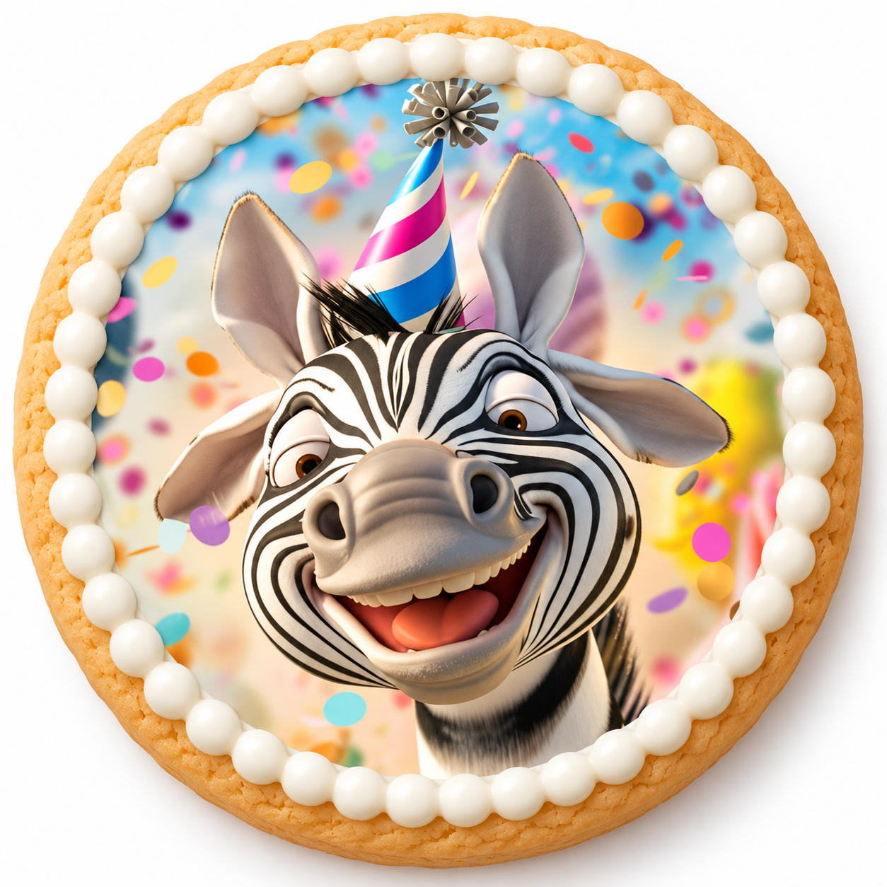 Keksaufleger Zebra