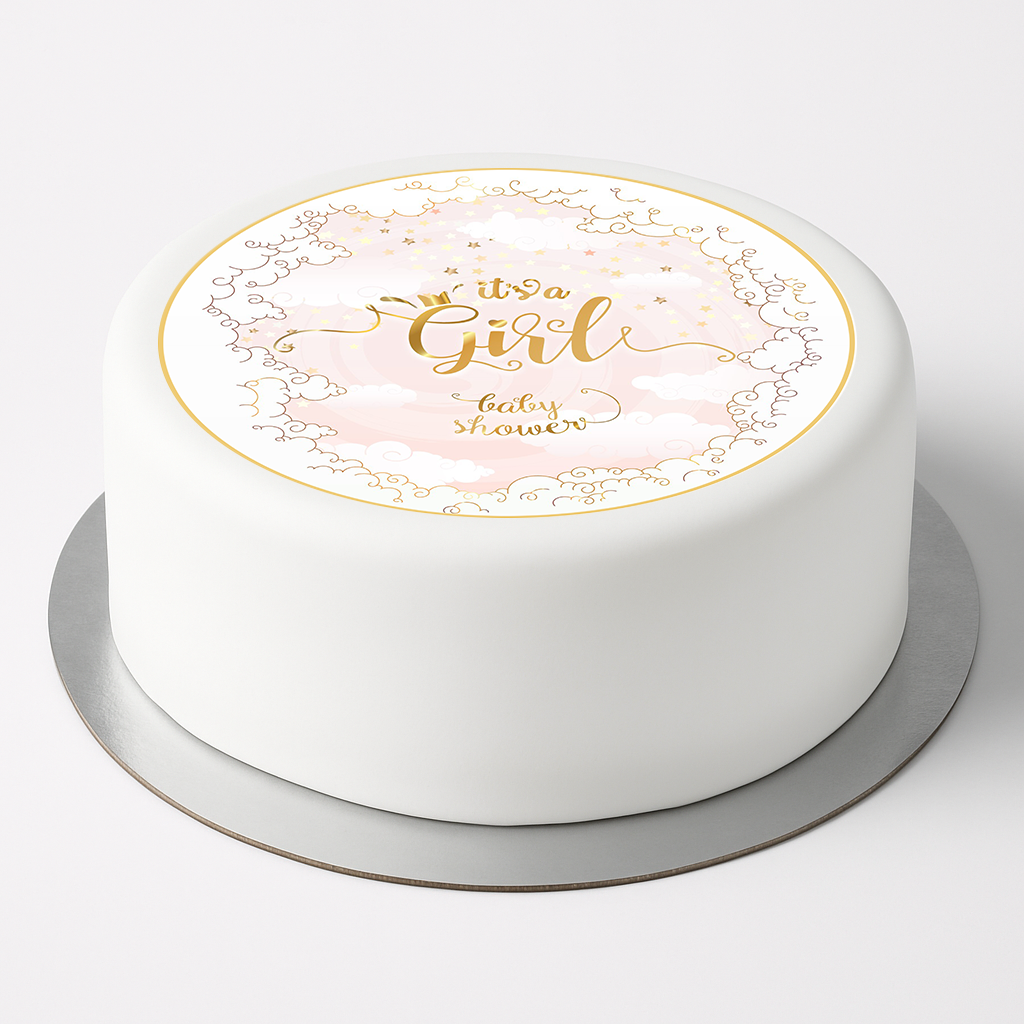 Tortenaufleger It's a Girl