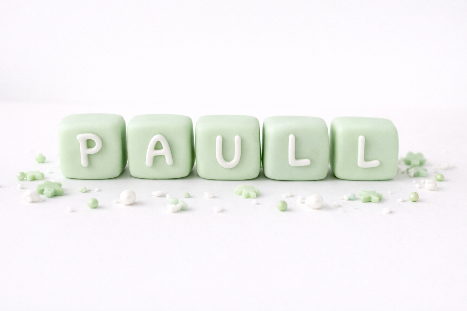 Zucker Buchstabenwürfel- Preis pro Würfel