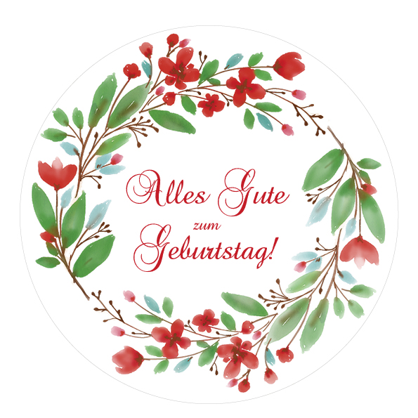 Tortenbild Geburtstag Oblate 19 cm