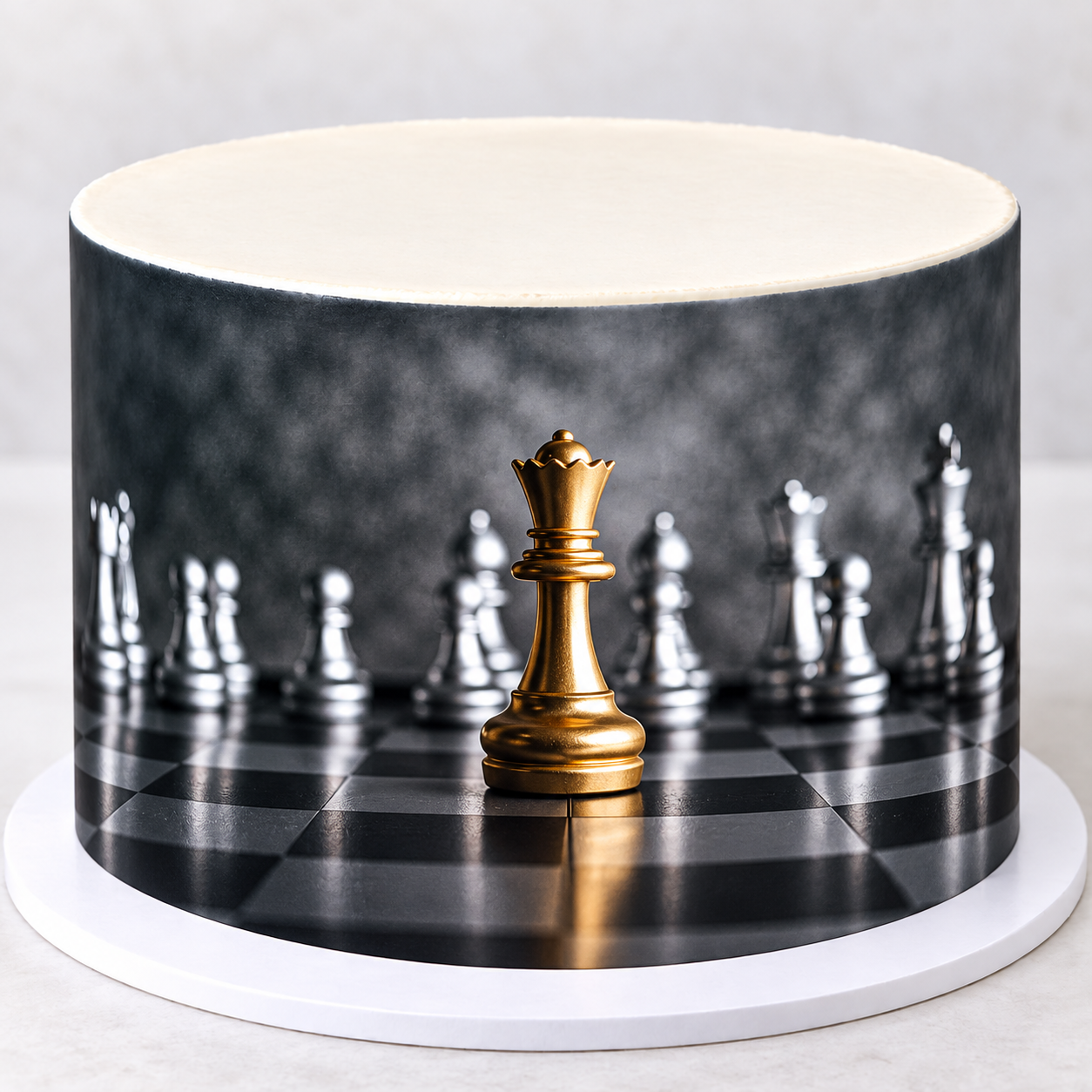Deko Fondant  Schach