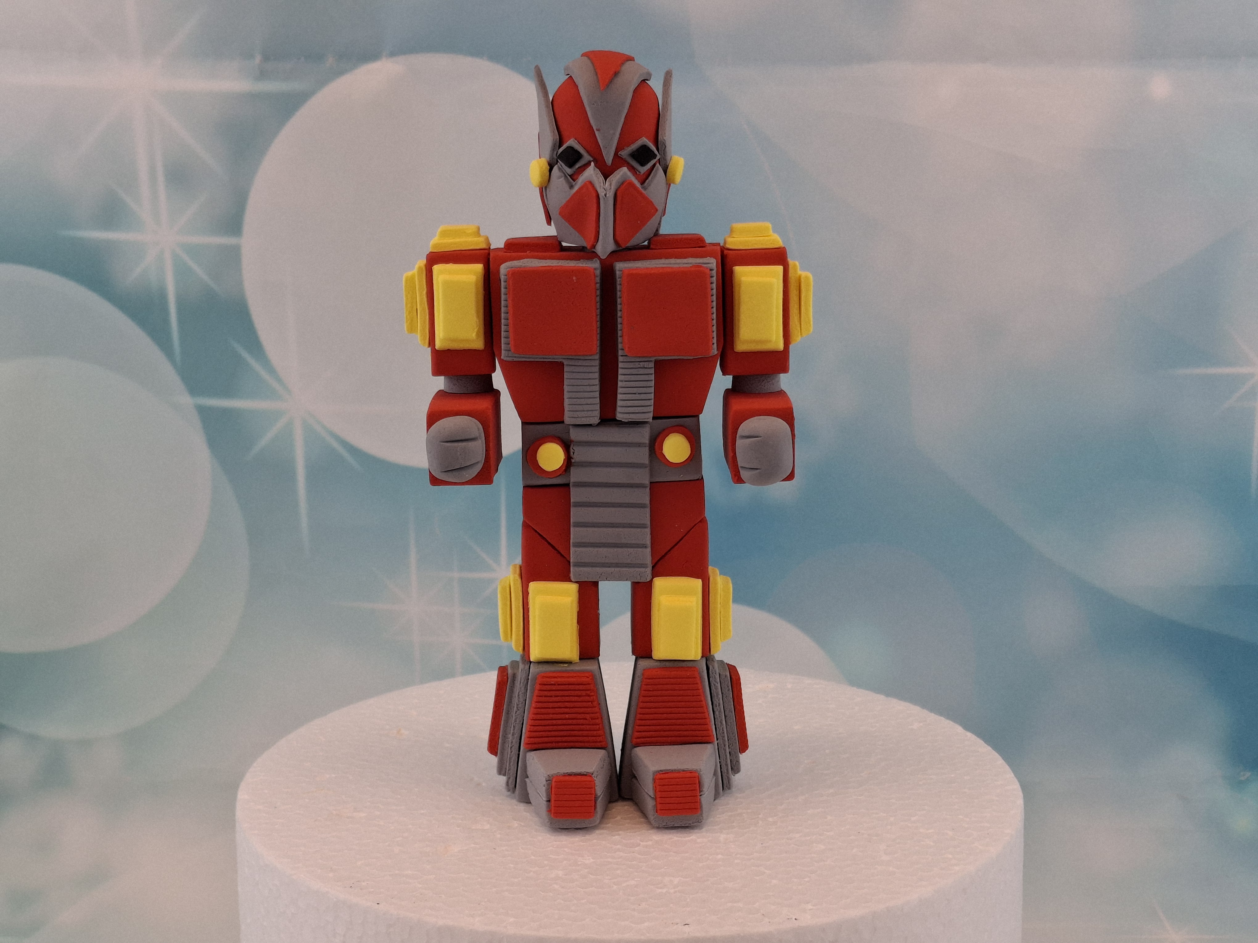 Tortenfigur Roboter Transformer XXL