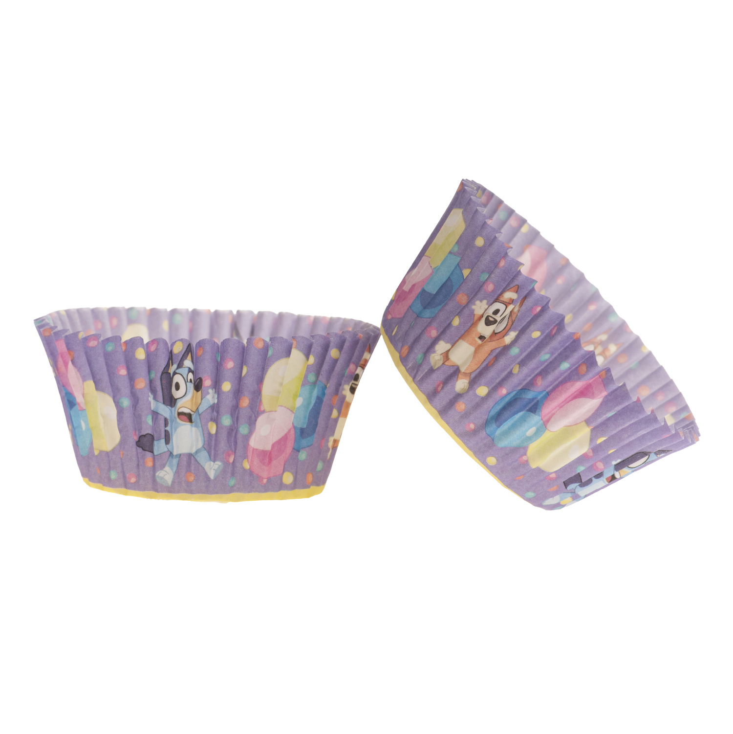 Bluey & Bingo Muffinförmchen – 25 Stück Ø 5 cm