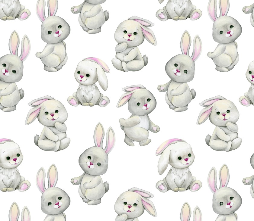 Schokoladen Transferfolie Abziehfolie Hasen Ostern