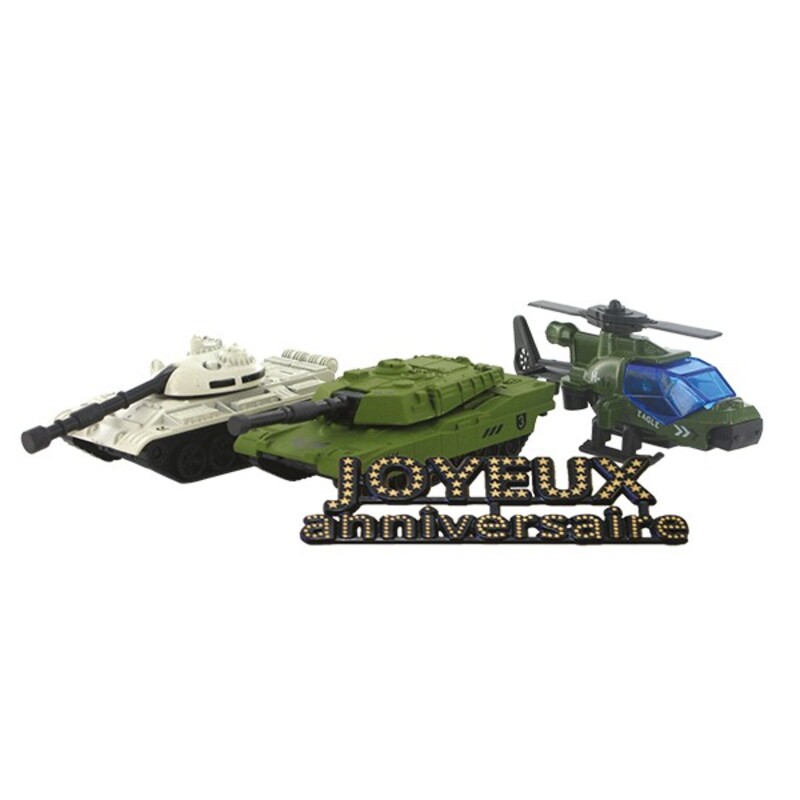 Army Cake Decor Kit – Militärisches Kuchendeko-Set Bundesheer