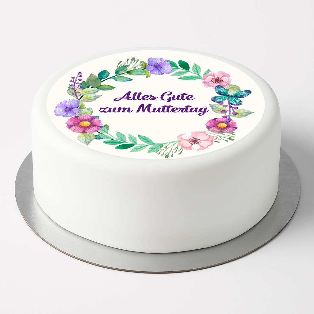 Tortenaufleger Muttertag