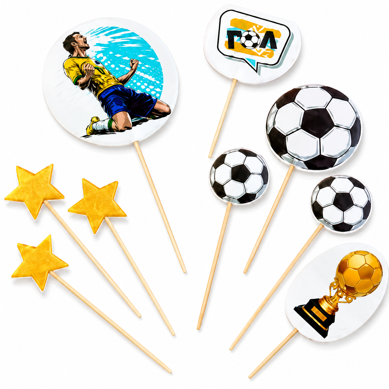 Caketopper Fußball