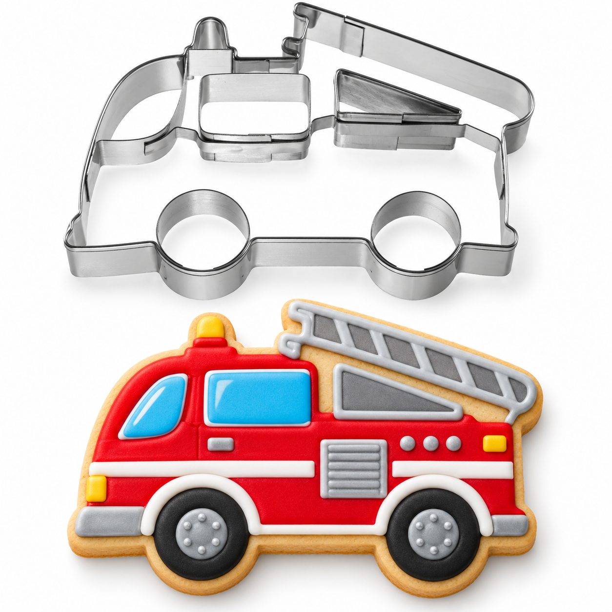 Ausstecher Feuerwehrauto