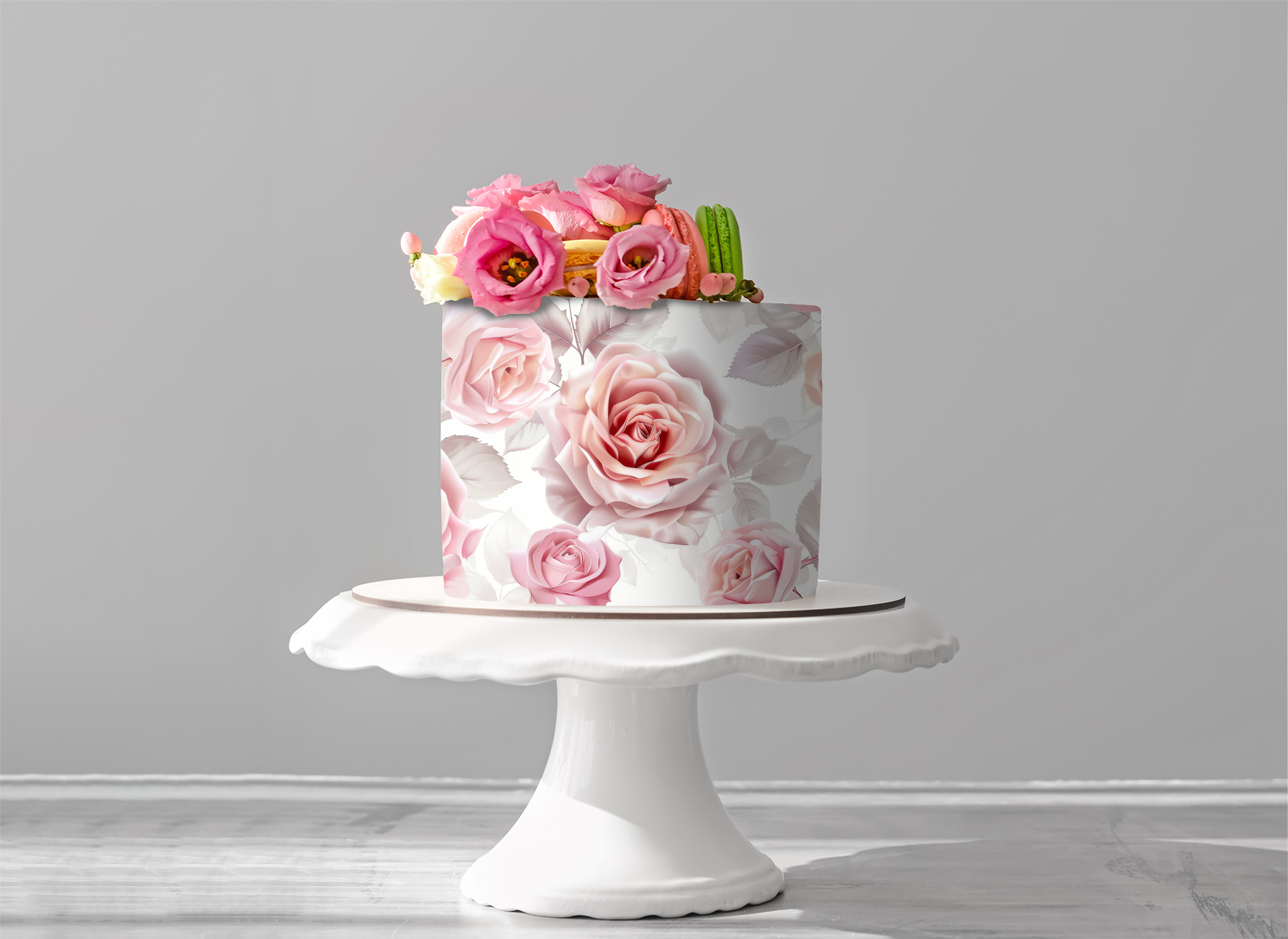 Deko Fondant Rosen 
