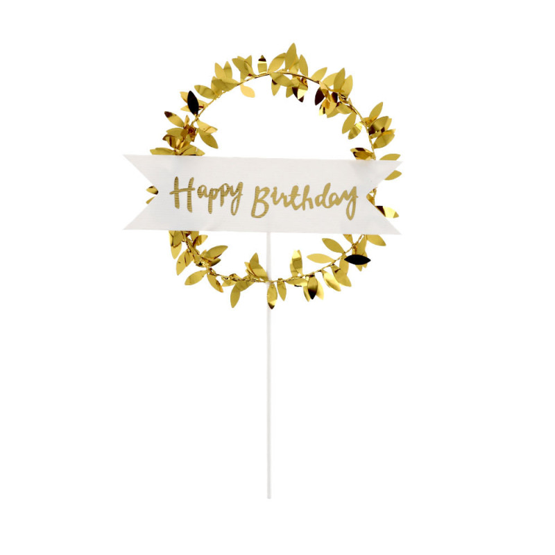 "Happy Birthday" Cake Topper – Perfekte Dekoration für Ihre Geburtstags-Torte