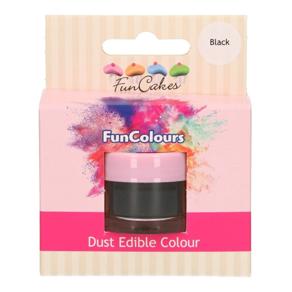 Funcakes Puderfarbe schwarz 