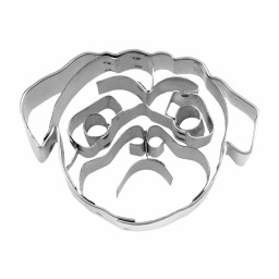 Präge-Ausstecher Mops 5,5 cm