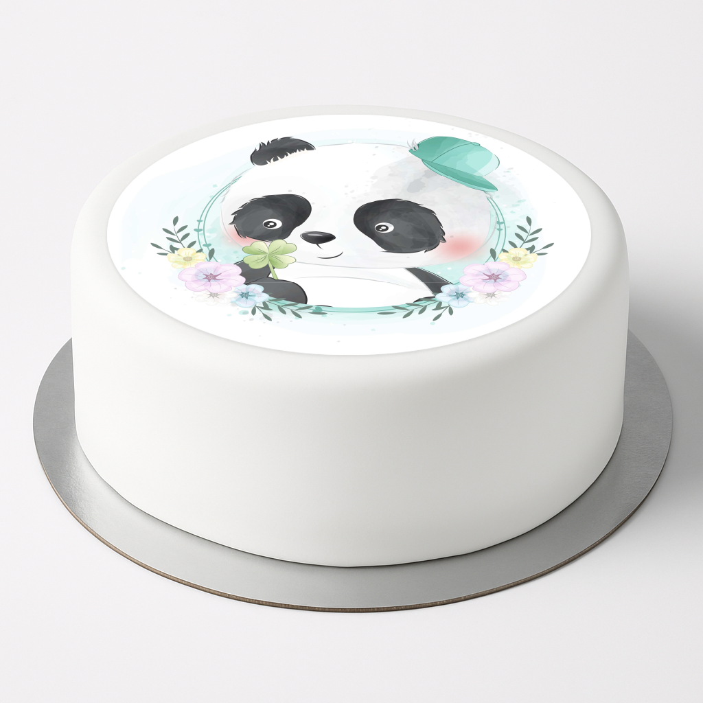 Tortenaufleger Pandabär