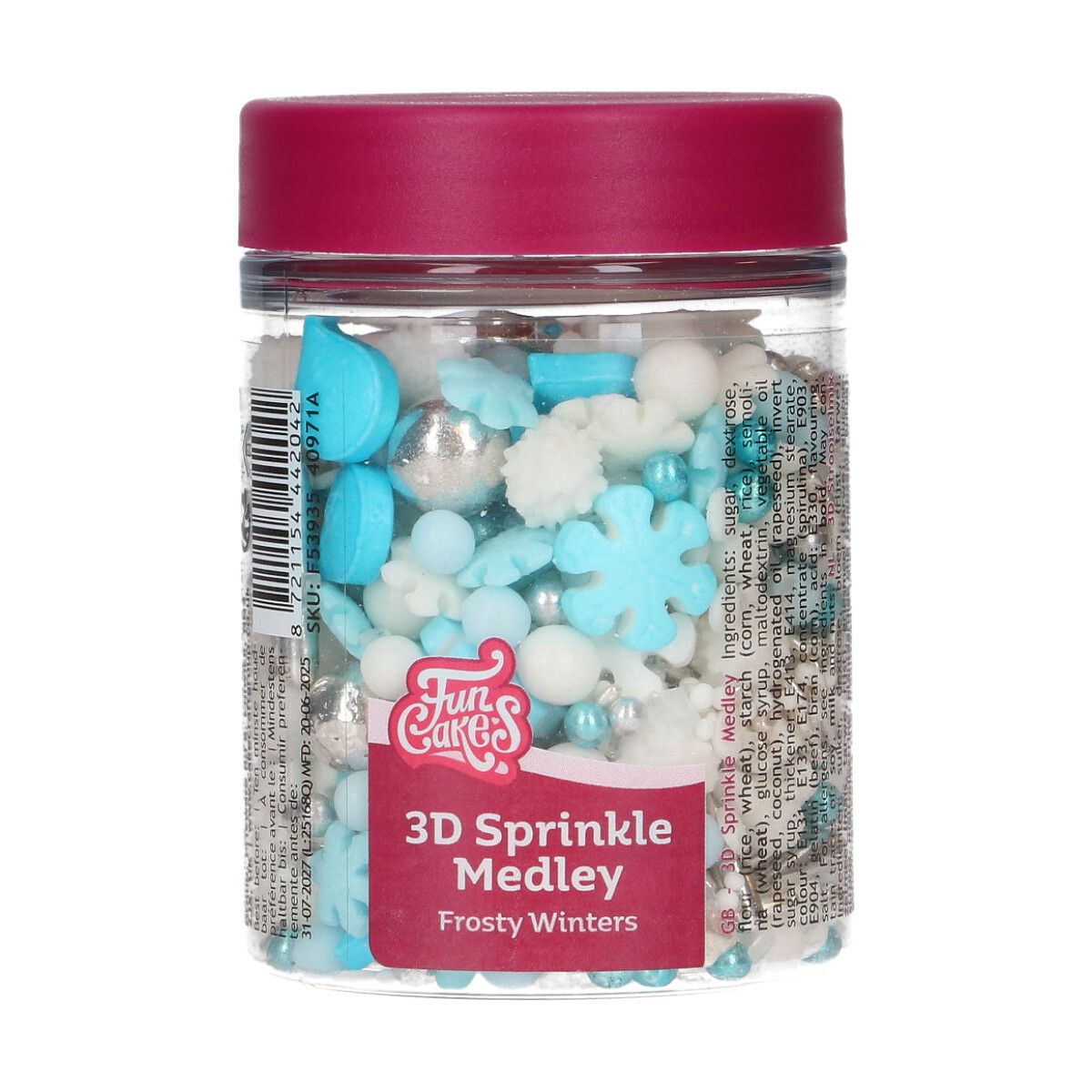 3D Sprinkle Medley Frosty Winters 70 g