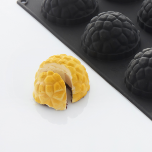 Martellato Mimosa Silikonform für 6 Monoporzionen Dessertform 86 ml