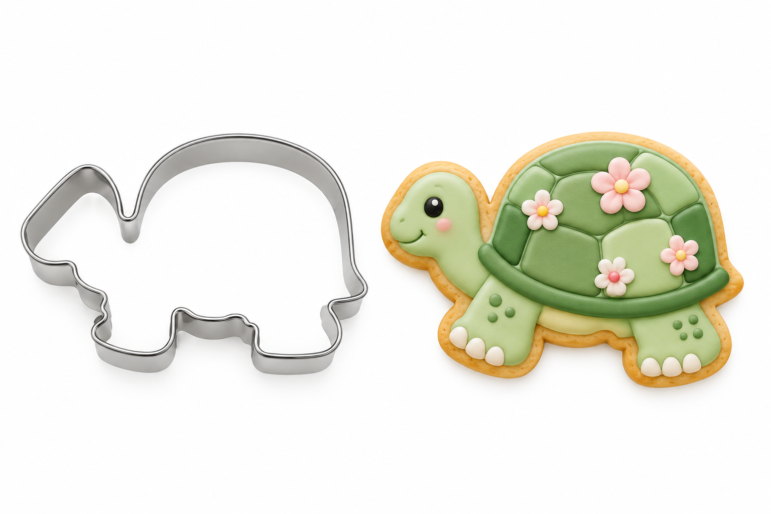 Ausstecher Schildkröte